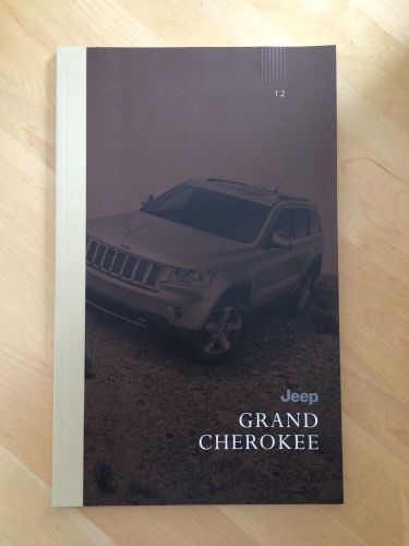 2012 jeep grand cherokee brochure