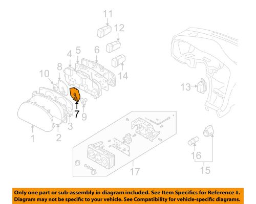 Subaru oem 2006 baja-tachometer 85040ae36a