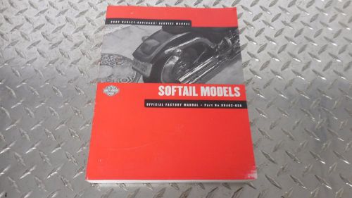 2002 harley davidson fxst flst softail models service manual 99482-02a