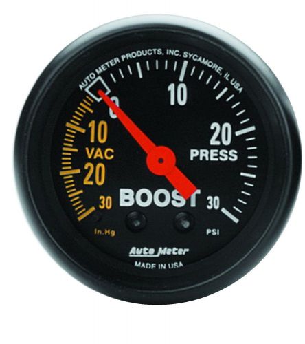 Auto meter 2614 z-series; mechanical boost/vacuum gauge