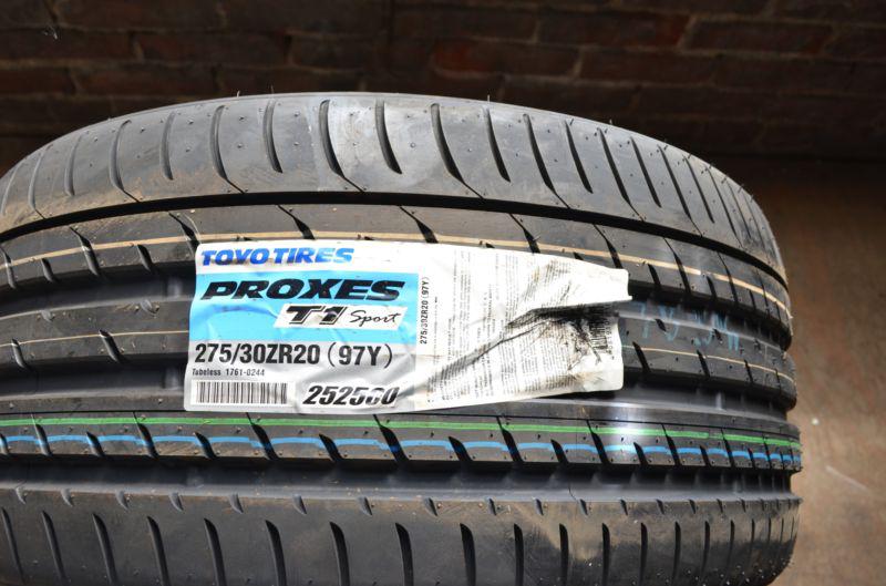 2 new 275 30 20 toyo proxes t1 sport tires