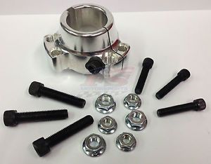 Quarter midget rear hub with pinch bolt &amp; hardware- both 1/4&#034; &amp; 5/16&#034;