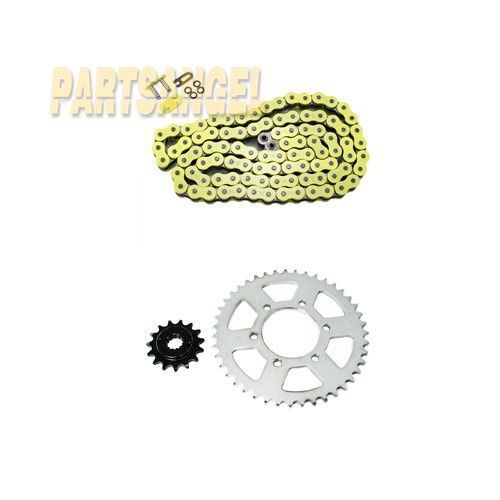 Yellow o-ring chain sprocket kawasaki zx636 ninja 636 zx-6r 2005 2006