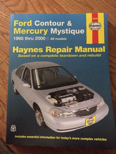 Haynes ford contour &amp; mercury mystique 1995-2000