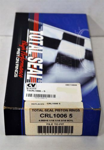 Total seal crl1006-5 ring set 4.055 1/16 1/16 3/16 low tension oil