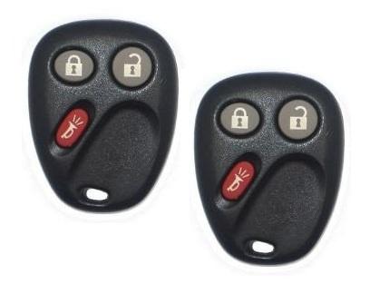 2x three btns remote case for chevrolet avalanche gmc yukon hummer h2