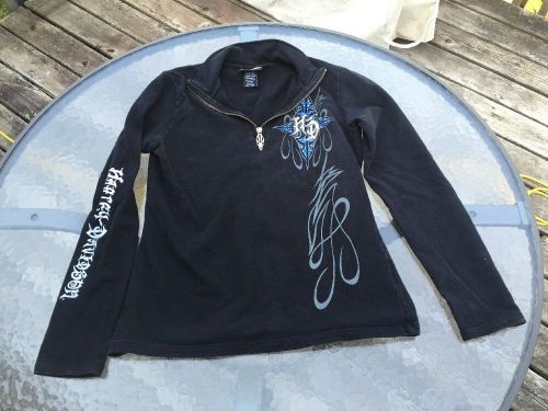 Women&#039;s harley davidson fleece jacket med