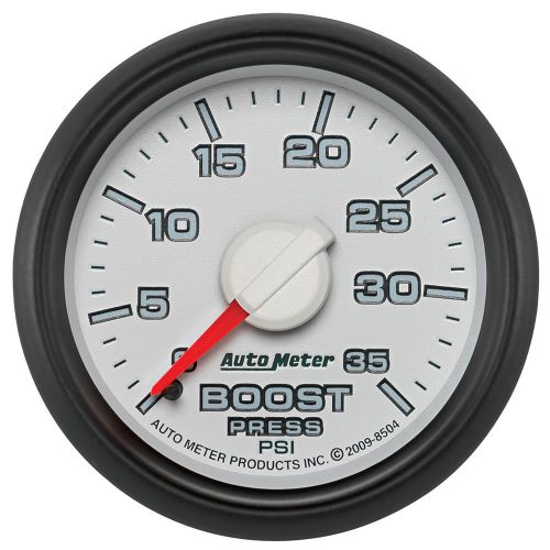 Auto meter 8504 factory match; mechanical; boost gauge fits ram 2500 ram 3500