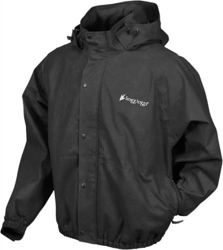 New frogg/frog toggs pro action adult waterproof rain jacket, black, 3xl/xxxl