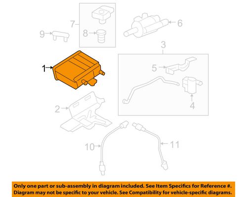 Gm oem-vapor canister 15109431