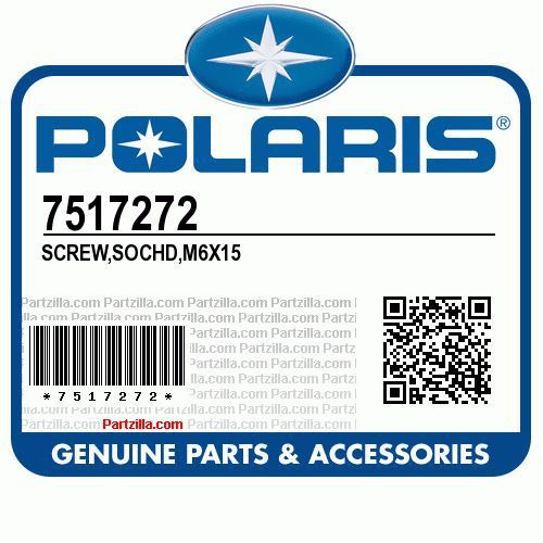 P/n 7517272 oem polaris screw (10 pack) sochd m6x15 xp900 slingshot (10 pack)