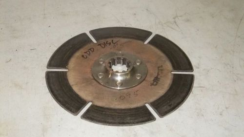 Tilton clutch disc  7&#039; 10 spline used free shipping