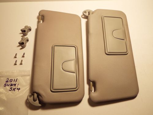 2011 suzuki sx4 sun visor set