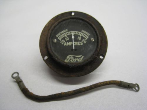 Original early ford model t amperes gauge tt a roadster truck open car