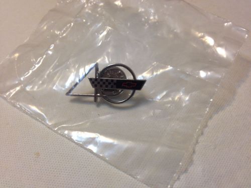 Chevrolet corvette 40th anniversary stick pin / tie tack new in package