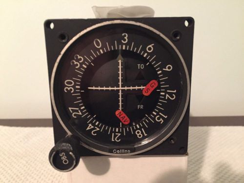 Navigation collins ind 351 vor/glideslope indicator