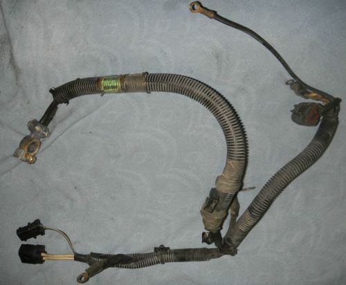 98-04 isuzu rodeo honda negative battery cable alternator grounding wire harness