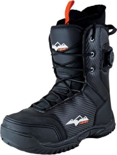 Hmk pro 2 hybrid boa mens snowmobile boots black