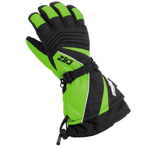 Castle x racewear cr2 mens snowmobile gloves green