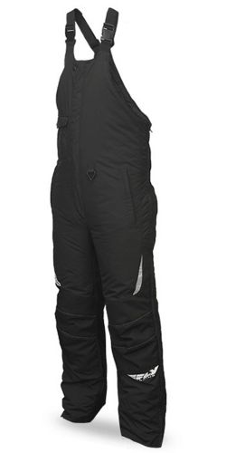 Fly racing aurora bib insulated snowmobile waterproof youth/kids pants