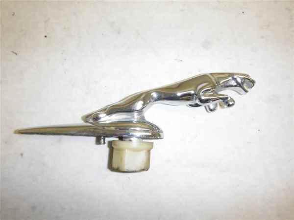 2000-2008 jaguar s-type oem chrome jaguar hood ornament