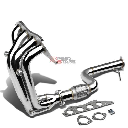 For 06-12 4g mit eclipse 4cyl 4g69 cnc stainless steel header exhaust manifold