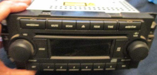 Excellent condition  chrysler stereo/cd player part no. p0509170ae