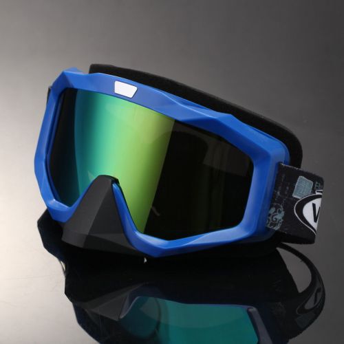 Motorcycle motocross goggles atv dirt bike racing mtb off road colored lens hot