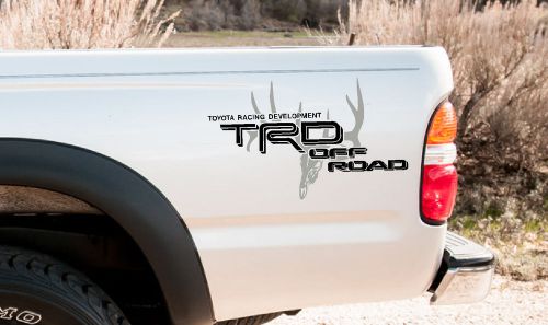 Toyota tacoma trd off road custom deer decal