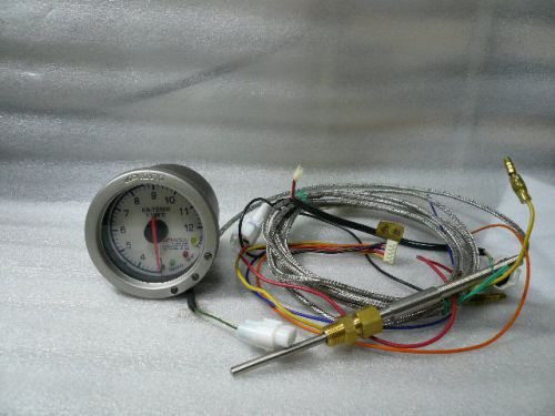 Apexi el electrical exhaust temperature gauge with sensor engine temp