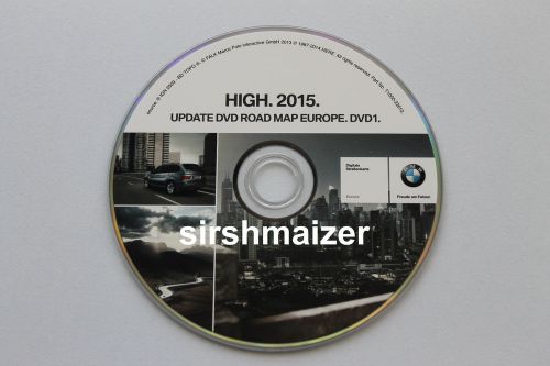 Bmw update road map europe dvd1 high 2015 road map update (genuine dvd maps)