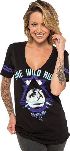 Fmf apparel f454518102blkxl tee wm full ride blk xl