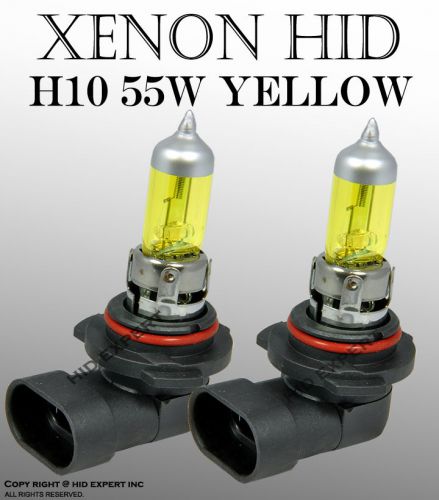 Pcc h10 55w 12v dot low beam universal direct fit xenon hid golden yellow bya113