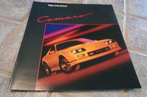 1985 chevrolet camaro sales brochure - 2 for 1