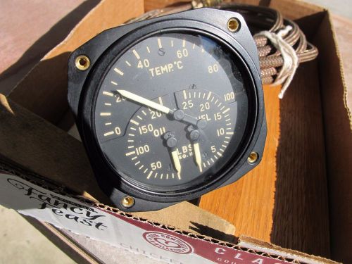 P-51 mustang / p-47 thunderbolt 3 in 1 engine instrument gauge type b-7