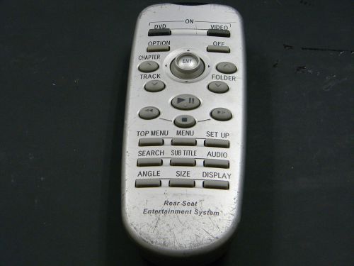 Toyota rear dvd entertainment remote control rear seat oem 86170-45020