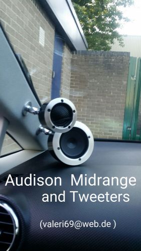 Audison voce av1.1 ,housing for audison tweeters !!!