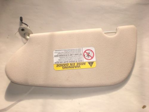 2006-2009 chrysler pt cruiser right silver sunvisor  oem