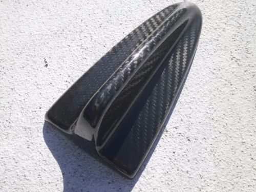 Car carbon fiber dummy shark fin roof decorative aerial antenna decoration