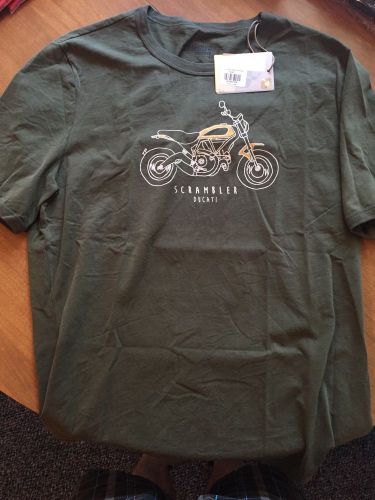 Ducati scrambler heritage t-shirt men&#039;s xl new