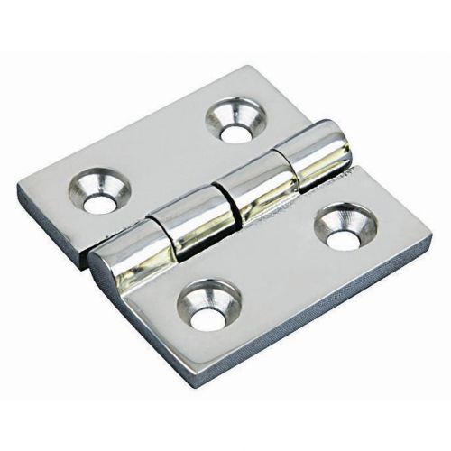 Stainless steel solid cast square hinge 1-1/2&#034; x 1-1/2&#034;
