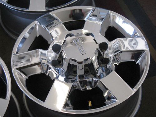 2014 2015 gmc sierra 2500 3500 18x8 factory original oem chrome wheel rim 5702