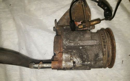 Triumph tr6, 75-76, original emissions air pump