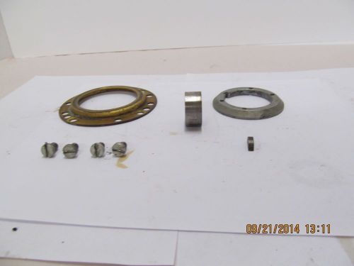 1957 evinrude armature plate,bearing,magneto cam,key and hardware 7.5 hp