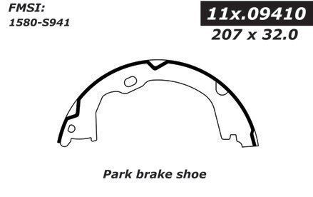 Centric 111.09410 parking brake shoe