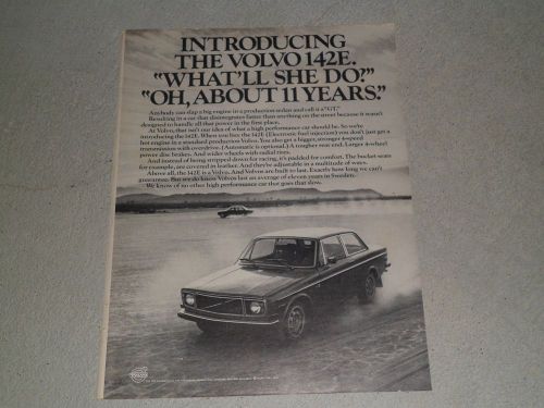 1971 volvo 142e ad / article