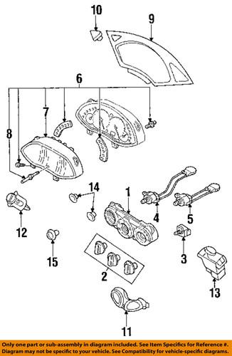 Ford oem ys4z-18578-ab switch, blower/hvac blower control switch