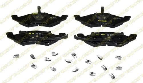 Monroe dx257 brake pad or shoe, front-monroe dynamics brake pad