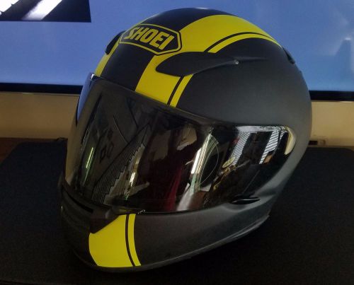 Shoei rf-1100 glacier -:large motorcycle full-face-helmet w/upgraded cw-1 shield