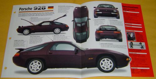 1990 1991 93 1992 porsche 928 gt v8 330hp 4957cc blhji imp info/specs/photo 15x9